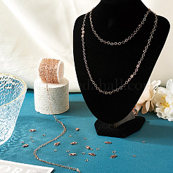 Наборы для изготовления ожерелий и браслетов из латунных звезд и овальных звеньев&nbsp;DIY-TA0011-17