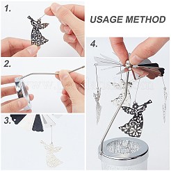 Термический вращающийся подсвечник AJEW-WH0152-19P