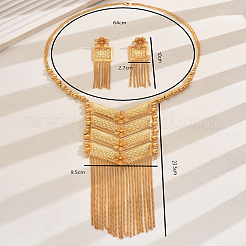 Комплекты из железа с кисточками и серьгами для женских мероприятий HL4639