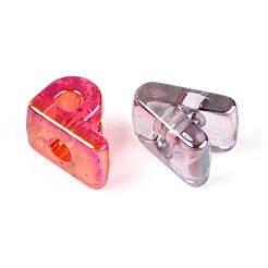 Уф-покрытие прозрачные акриловые бусины TACR-T030-01M