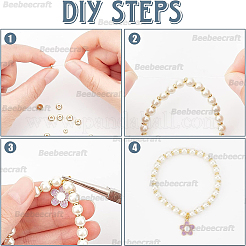 100 шт. Латунные бусины KK-BBC0012-14A