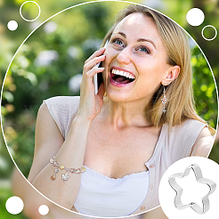 120шт стойка с покрытием латунные бусины рамки KK-PH0010-78S