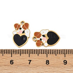 Подвески из нержавеющей стали 304 с эмалью&nbsp;STAS-C137-01F-G