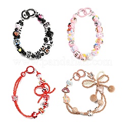 Ручная роспись акрилом с эмалевыми бусинами&nbsp;MACR-K354-10