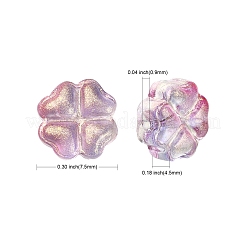 100шт прозрачные чешские стеклянные бусины GLAA-CJ0001-55