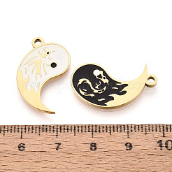 Подвески из нержавеющей стали 304 с эмалью&nbsp;STAS-T074-02G