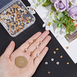 150 шт. 3-цветные силиконовые накладки на ушные гайки FIND-DC0004-44