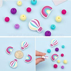 Силиконовые бусины SIL-CA0001-30