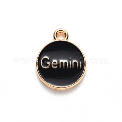 Подвески из эмали и сплава&nbsp;X-ENAM-S124-01A-08I