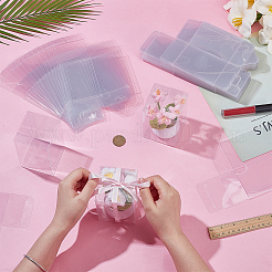 50 шт. подарочный пластиковый футляр для хранения из ПВХ&nbsp;CON-BC0007-91