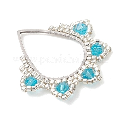 Подвески из стеклянного бисера Miyuki Delica&nbsp;PALLOY-MZ01243-02