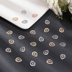 24шт 2 цвета латунные подвески&nbsp;KK-BC0012-89