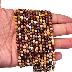 Природные mookaite бисер нитей G-A260-A29-01