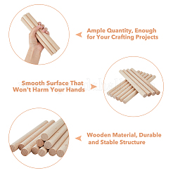 Деревянные ремесленные палочки&nbsp;WOOD-WH0125-11K