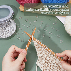 100 шт. латунный маркер для фиксации стежков&nbsp;FIND-HS0002-20P