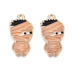 Подвески из эмали и светящегося сплава на тему хэллоуина&nbsp;ENAM-N056-228G