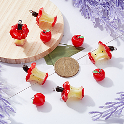 40 шт. 2 стиля подвески из смолы ко Дню учителя RESI-DC0001-17