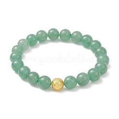 Природный зеленый авантюрин стрейч браслеты&nbsp;BJEW-JB12176