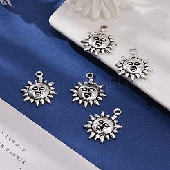 Сплавочные подвески тибетского стиля&nbsp;LS-TIBEP-LF9244YKG-AS-FF