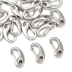 Фурнитура для брелка из полированной нержавеющей стали 304 STAS-R072-59A