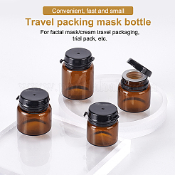 Стеклянная переносная банка для крема MRMJ-WH0064-48A