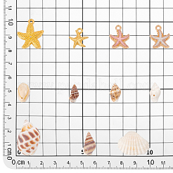 Наборы для самостоятельного изготовления украшений из ракушек и морских звезд&nbsp;DIY-PH0023-34