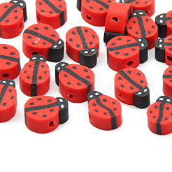 100шт бусины из полимерной глины ручной работы&nbsp;CLAY-CJ0001-67