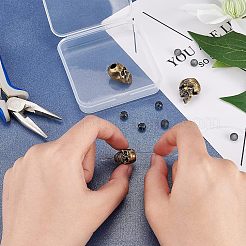 3шт 3 стильные латунные бусины&nbsp;KK-FG0001-10