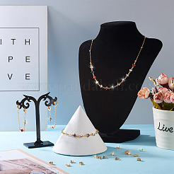 20 шт. 10 стиля подвески-коннекторы из латуни с кубическим цирконием и стеклом&nbsp;KK-CW0001-06