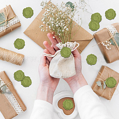 50шт. клейкие восковые наклейки DIY-SD0001-69G