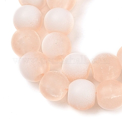 Матовое стекло треск бисер нитей X1-GLAA-U001-6mm-M05