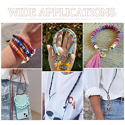 Круглые шнуры из нейлона в этническом стиле длиной 5 м&nbsp;OCOR-TA0003-21E