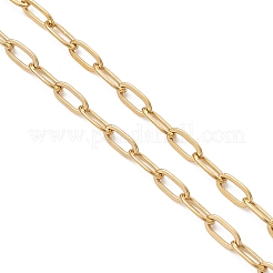 Изготовление ожерелья из цепочки-скрепки из нержавеющей стали 304 толщиной 2.5 мм&nbsp;AJEW-JB01496-02