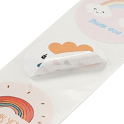 Слово спасибо самоклеющиеся бумажные наклейки DIY-M023-06