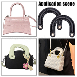 Ручки для дорожной сумки из искусственной кожи&nbsp;FIND-WH0111-206B