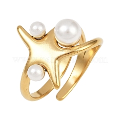 Кольца-манжеты из нержавеющей стали 304 для женщин&nbsp;RJEW-S639-04G