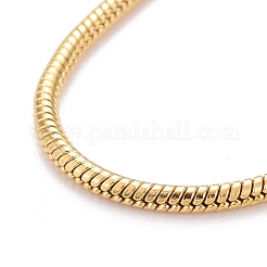 Регулируемое ионное покрытие (IP) 304 нержавеющая сталь слайдер браслет/боло браслеты изготовление BJEW-F412-04G