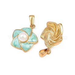 Подвески из нержавеющей стали 304 с эмалью&nbsp;STAS-P438-13B-G