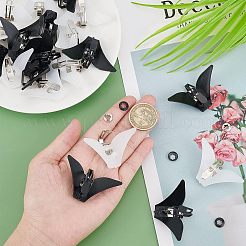 20 шт. 2-х цветные железные зажимы для галстука FIND-CA0004-02