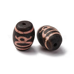 Тибетского стиля бусы дзи TDZI-NH0001-E02-04B