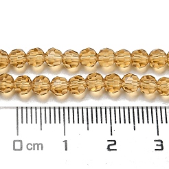 Прозрачные стеклянные бусины&nbsp;LS-EGLA-A035-T4mm-D17