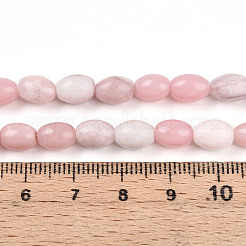 Натуральный розовый опал бусы пряди G-N346-02B-09