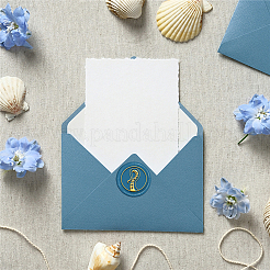 Латунная восковая печать штамп с ручкой&nbsp;AJEW-WH0184-0897