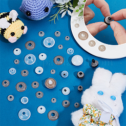 220 шт. 7 вида пластиковых шайб для глаз&nbsp;DIY-PH0030-98