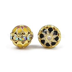 Латунь эмаль бисера KK-L236-01B-G