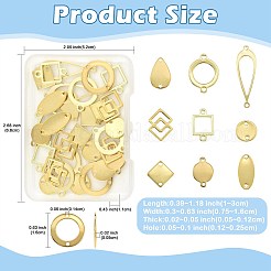 30 шт. 10 стиля подвесок-соединителей из нержавеющей стали&nbsp;FIND-FS0004-94