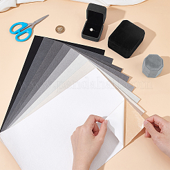 8 комплект из самоклеящейся ткани для украшений из искусственной замши и бархата DIY-BC0012-47