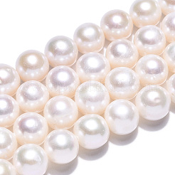 Нити из натурального культивированного пресноводного жемчуга PEAR-N016-08A