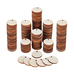 Необработанные деревянные подвески&nbsp;WOOD-WH0050-058