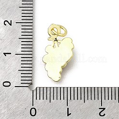 Латунь эмаль подвески&nbsp;KK-Q066-21G